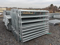 4' x 5’ 9 Rail Galvanized Panel