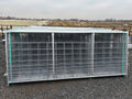 4' x 10’ Wire Filled Galvanized Panel