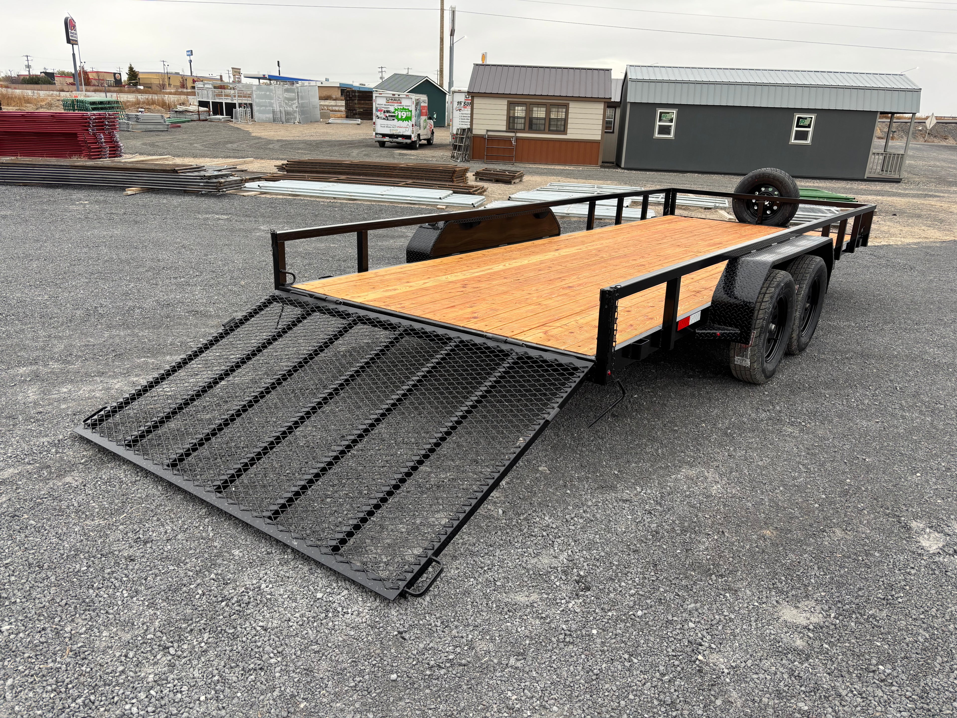 7x18’ Tandem Axle Utility Trailer