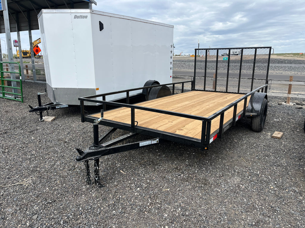 6x12 Single Axle Trailer