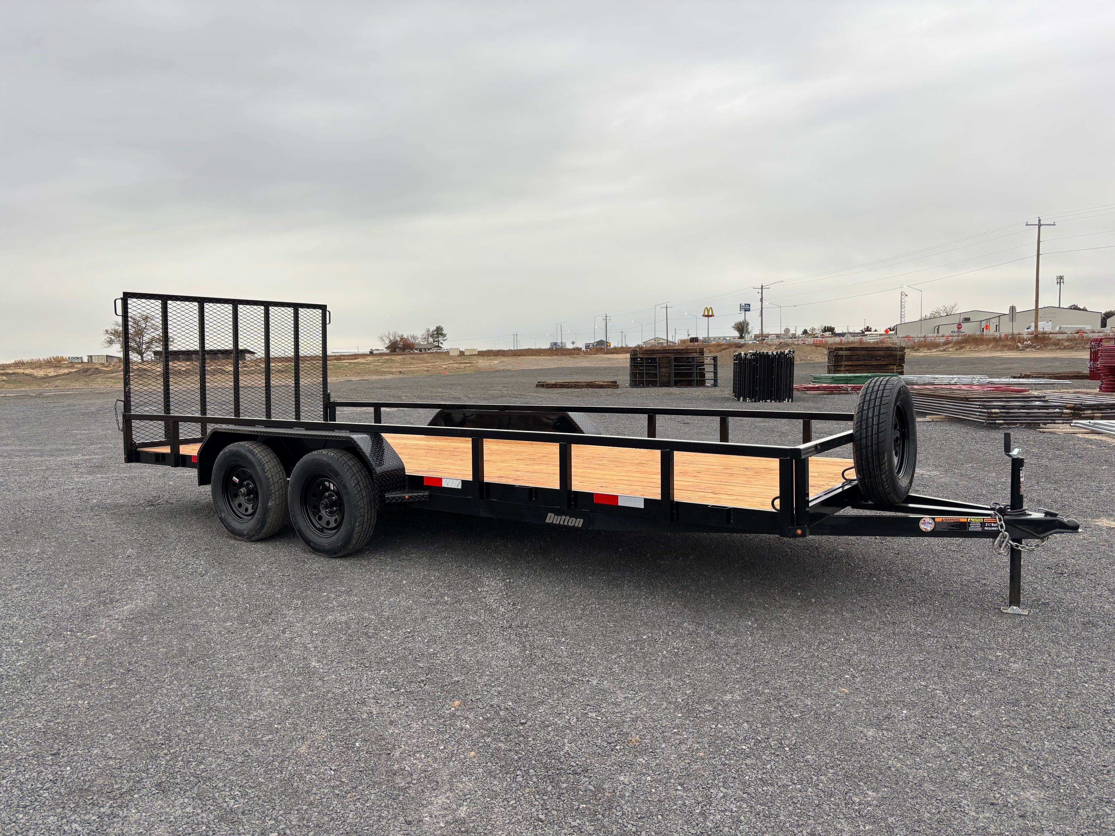 7x18’ Tandem Axle Utility Trailer