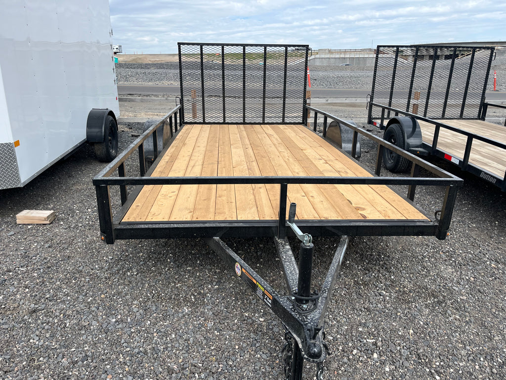 6x12 Single Axle Trailer