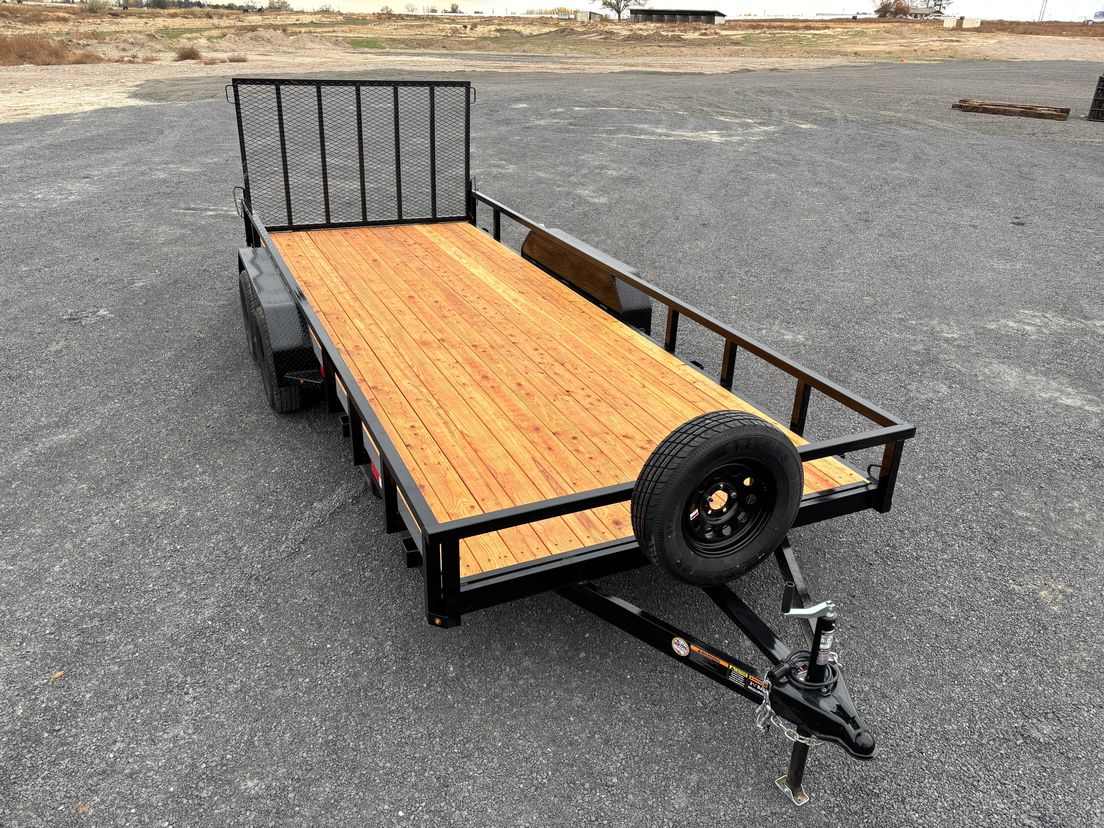 7x18’ Tandem Axle Utility Trailer