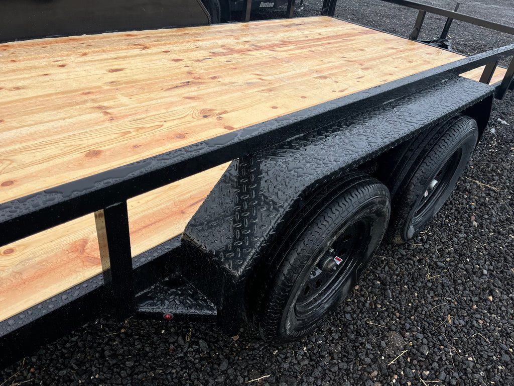 7'x14' Tandem Axle Utility Trailer