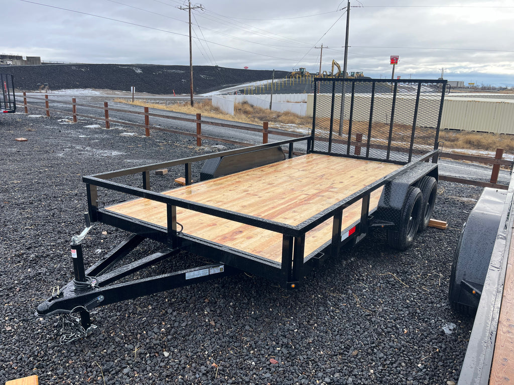 7'x14' Tandem Axle Utility Trailer